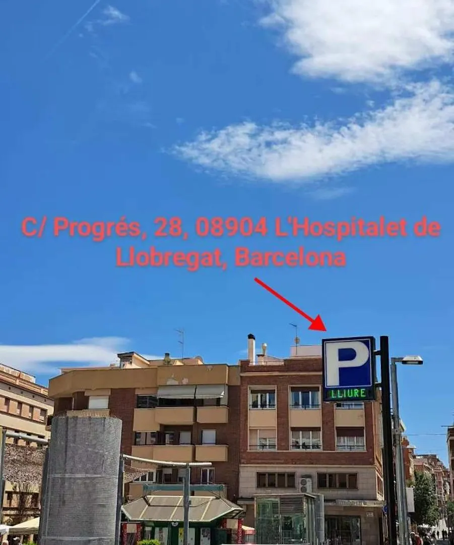 New Camp Nou Apartment/Diret Airport,Beautiful L'Hospitalet de Llobregat Apartmán